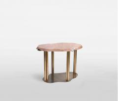  Phoenix Gallery Bespoke Cloud Form Rose Quartz Cocktail Table - 3494149