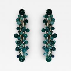  Phoenix Gallery Bespoke Green Quartz Bubble Sconces by Phoenix - 3034436
