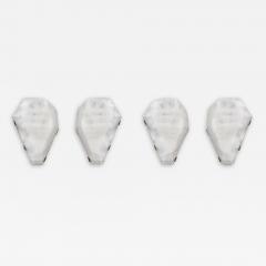  Phoenix Gallery Bespoke Group of Four GEM 13 Rock Crystal Sconces by Phoenix - 2669884