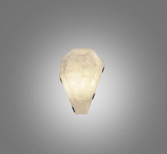  Phoenix Gallery Bespoke Group of Four GEM 15 Rock Crystal Sconces by Phoenix - 2653238