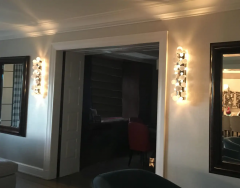 Phoenix Gallery Bespoke Group of Four Rock Crystal Sconces by Phoenix - 2651131