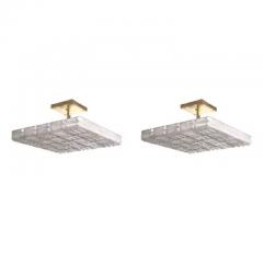  Phoenix Gallery Bespoke MPR25 Rock Crystal Semi Flushmounts by Phoenix - 3247787