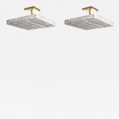  Phoenix Gallery Bespoke MPR25 Rock Crystal Semi Flushmounts by Phoenix - 3251733