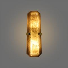  Phoenix Gallery Bespoke MWR18 Smoky Rock Crystal Sconces By Phoenix - 3445661