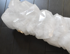  Phoenix Gallery Bespoke Multifaceted Rock Crystal Sconces by Phoenix - 2653196