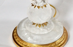  Phoenix Gallery Bespoke Ormolu Mounted Rock Crystal Quartz Lamps by Phoenix - 2644510