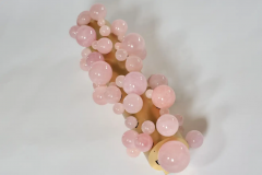  Phoenix Gallery Bespoke Pink Quartz Bubble Sconces by Phoenix - 2644140