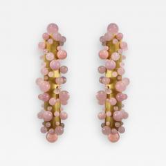  Phoenix Gallery Bespoke Pink Quartz Bubble Sconces by Phoenix - 2649784