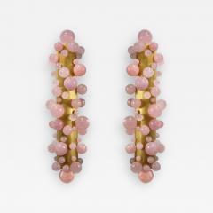  Phoenix Gallery Bespoke Pink Quartz Bubble Sconces by Phoenix - 2649784