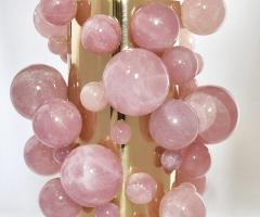  Phoenix Gallery Bespoke Pink Rock Crystal Bubble Lamps by Phoenix - 3524989