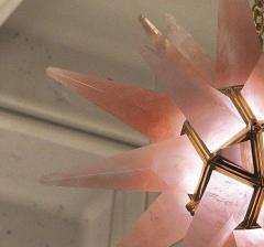  Phoenix Gallery Bespoke STAR25 Pink Rock Crystal Chandelier by Phoenix - 3399947