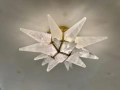  Phoenix Gallery Bespoke Star15 Rock Crystal flushmount By Phoenix - 3589863