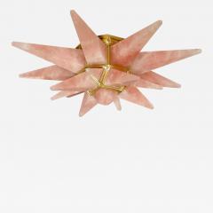  Phoenix Gallery Bespoke Star25 Pink Rock Crystal Flushmount By Phoenix - 3890510