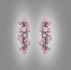  Phoenix Gallery Rose Quartz Bubble II Sconces by Phoenix - 1899498