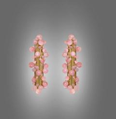  Phoenix Gallery Rose Quartz Bubble Sconces by Phoenix - 1899490