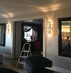  Phoenix Gallery Rose Quartz Bubble Sconces by Phoenix - 1899491