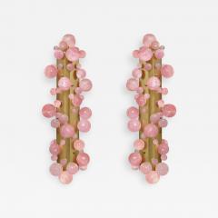  Phoenix Gallery Rose Quartz Bubble Sconces by Phoenix - 1901920