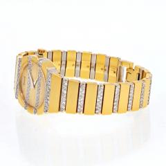  Piaget PIAGET 18K YELLOW GOLD ROUND DIAL DIAMOND POLO WATCH - 3135821