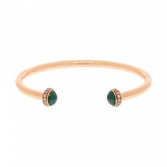  Piaget PIAGET 18K YELLOW GOLD SIZE 17 DIAMOND AND MALACHITE BRACELET - 2951822