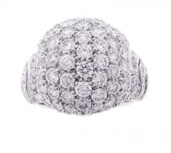  Picchiotti Picchiotti Pave Diamond Gold Dome Ring - 430087