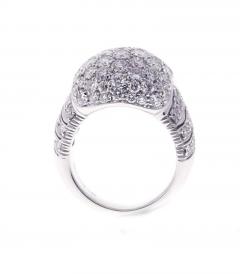  Picchiotti Picchiotti Pave Diamond Gold Dome Ring - 430088