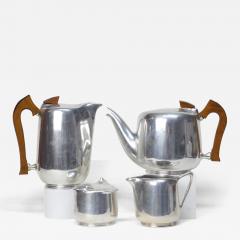  Picquot Ware England Mid Century Modern Biomorthic Tea Coffee Set by Picquot Ware 1960s England - 3384029