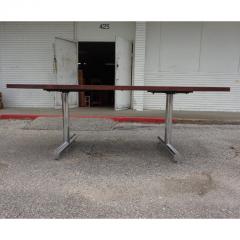  Pieff Rosewood Chrome Table Desk by Tim Bates for Pieff Furniture - 2790309