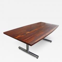  Pieff Rosewood Chrome Table Desk by Tim Bates for Pieff Furniture - 2804615