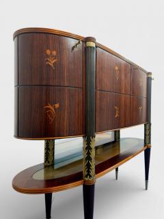  Pierluigi Colli Italian Mid Century Sideboard or cabinet bar designed by Pierluigi Colli 1940s - 4612688