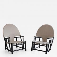  Piero Palange Werther Toffoloni PAIR OF HOOP CHAIRS BY PIERO PALANGE WERTHER TOFFOLONI - 868719