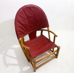  Piero Palange Werther Toffoloni Red G23 Hoop Armchair by Piero Palange Werther Toffoloni - 3007191