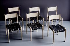  Piero Palange Werther Toffoloni Set of six chairs mod 993 designed by Piero Palange and Werther Toffoloni - 4255374
