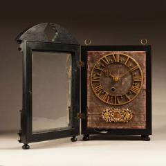  Pieter Visbagh 17th Century Hague Clock Signed by Pieter Visbagh - 3123292