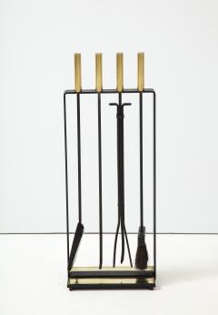  Pilgrim Manufacturing 1960s Modernist Brass Fireplace Tools By Pilgrim - 2359804