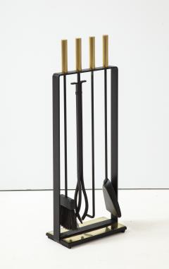  Pilgrim Manufacturing 1960s Modernist Brass Fireplace Tools By Pilgrim - 2359805