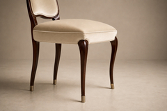  Pisciotta e Filhos Set of Eight Dining Chairs by Pisciotta e Filhos in Rosewood Mohair - 4736762
