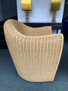 Platt Young King Tubby Rattan Armchairs by Platt Young for Driade Italy 1998 - 814184