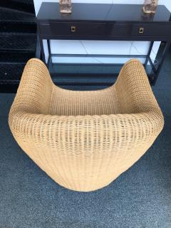  Platt Young King Tubby Rattan Armchairs by Platt Young for Driade Italy 1998 - 814190