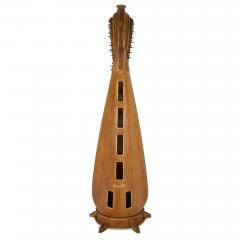  Pleyel Wolff Lyon Cie Large gilt bronze mounted maple harp by Pleyel Wolff Lyon and Cie  - 1611089