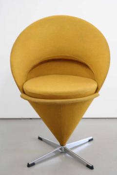  Plus Linje Verner Panton Cone Chair in Original Fabric Denmark 1960s - 2346848