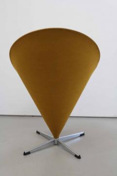  Plus Linje Verner Panton Cone Chair in Original Fabric Denmark 1960s - 2346860