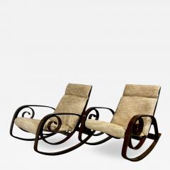  Plycraft Pair George Mulhauser for Plycraft Sultana Rocking Chairs 1960 - 4211600
