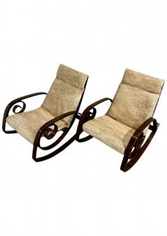  Plycraft Pair George Mulhauser for Plycraft Sultana Rocking Chairs 1960 - 4212228