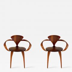  Plycraft Plycraft Norman Cherner Pretzel Bentwood Armchairs USA 1960s a Pair Signed - 4106929