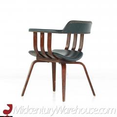  Plycraft Plycraft Style Mid Century Walnut Arm Chair - 3695300