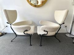  Poggi Pair of Armchairs PL19 by Franco Albini for Poggi Italy 1960s - 4559662