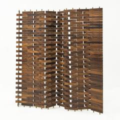  Poggi Paire of wood screen by Poggi circa 1960 - 1055967