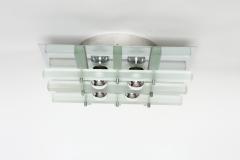  Poliarte Murano glass ceiling light by Poliarte Italy circa 1960s - 4317681