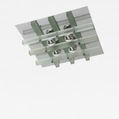  Poliarte Murano glass ceiling light by Poliarte Italy circa 1960s - 4319435