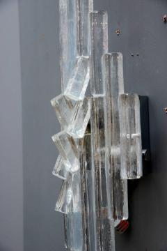  Poliarte Set of Four Glass Poliarte Wall Sconces - 721538